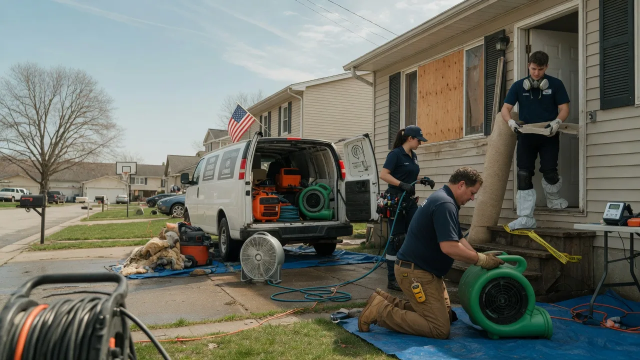Water Damage Restoration in New Buffalo, MI near me